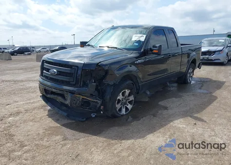 2014 Ford F-150 Fx2 из США, поврежденный, VIN 1FTFX1CF6EFB00734